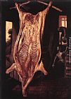 Joachim Beuckelaer Slaughtered Pig painting